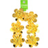 AussieSuperStore Jewellery Making Supplies Gold Pressed Metal Round Flower Strung (in 2 colours) Pressed Metal Round Flower Strung | Jewellery Making Beads | Jewellery Making Supplies 9323823208554 BBS2009